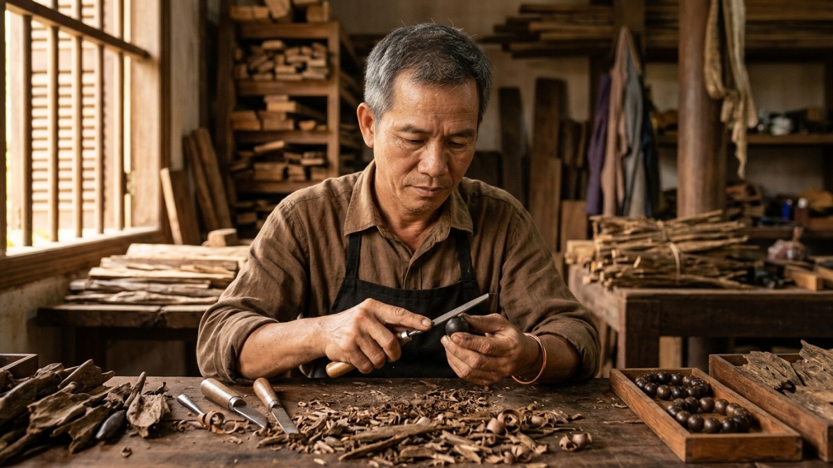 Xưởng chế tác Trầm Hương IT Sài Gòn